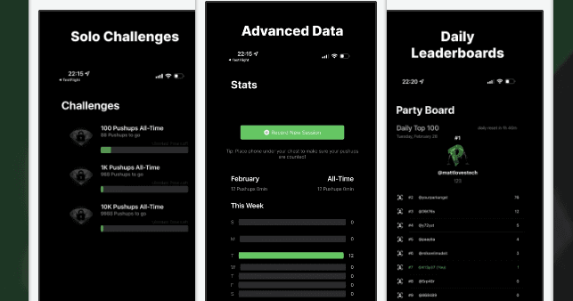 Automated Push Up Counter